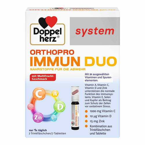 Doppelherz Orthopro Immun Duo system Trinkampullen - 1