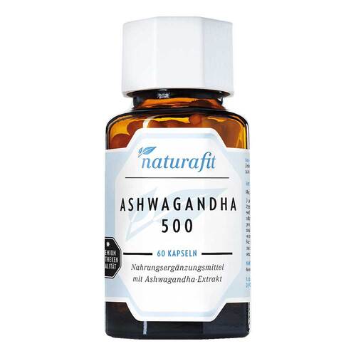 Naturafit Ashwagandha 500 mg Kapseln - 1