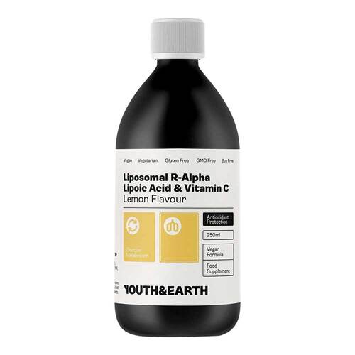 Alpha Lipons&auml;ure Liposomal + Vitamin C Liquid Y&E - 1