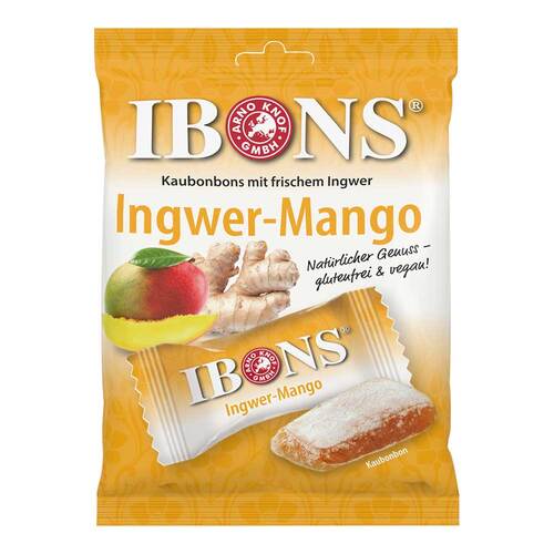 Ibons Ingwer Mango T&uuml;te Kaubonbons - 1