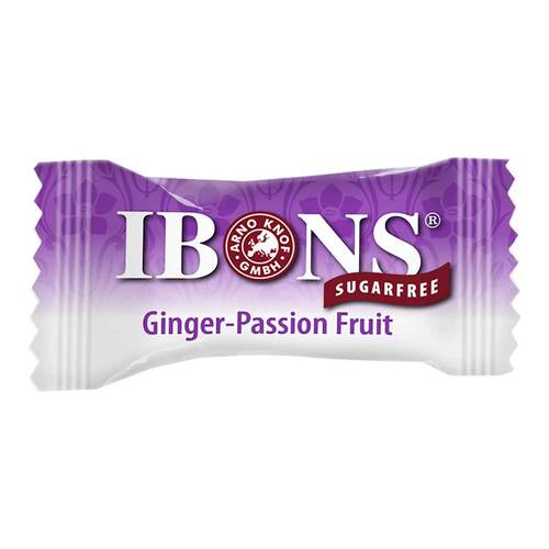 Ibons Ingwer Maracuja ohne Zucker T&uuml;te Lutschbonbons - 3