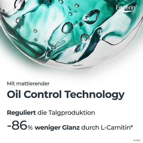 Eucerin Sun Oil Control tinted Creme LSF 50 + hell - 6