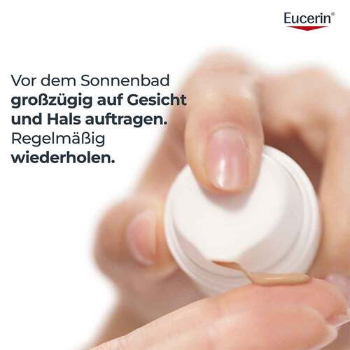 Eucerin Sun Oil Control tinted Creme LSF 50 + mitt. - 10