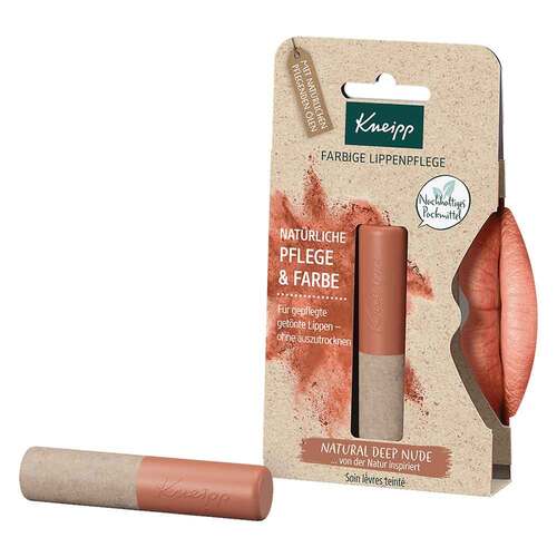 Kneipp farbige Lippenpflege natural deep nude - 1