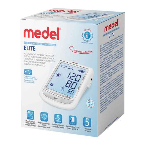 Medel Elite Oberam-Blutdruckmessger&auml;t Inflate - 1