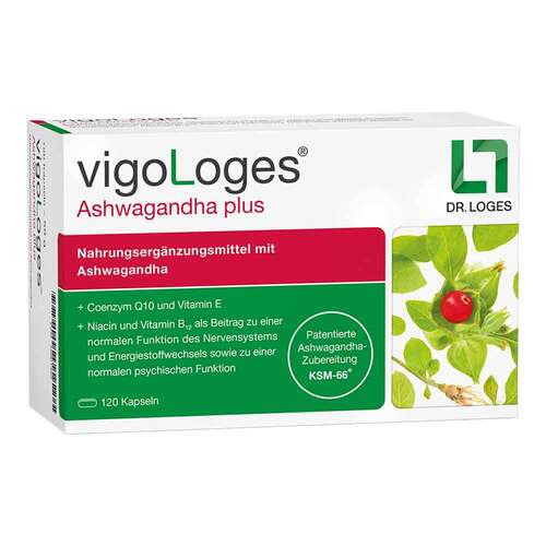 Vigologes Ashwagandha plus Kapseln - 1