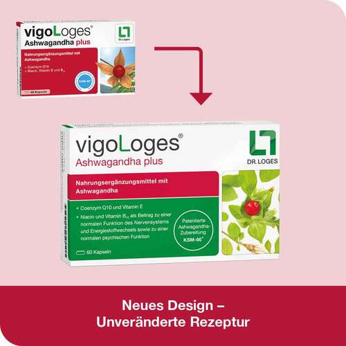 Vigologes Ashwagandha plus Kapseln - 2