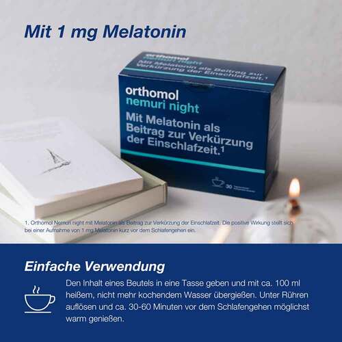 Orthomol nemuri night Granulat - 4