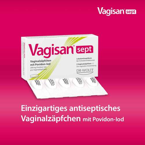 Vagisan sept Vaginalz&auml;pfchen mit Povidon-Iod - 3