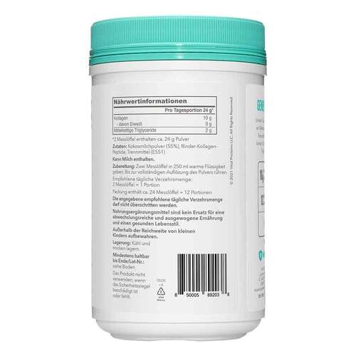 Vital Proteins Collagen Creamer Kokos Pulver - 2