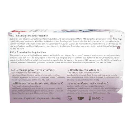 H&S Abwehrkraft mit Vitamin C Filterbeutel - 2