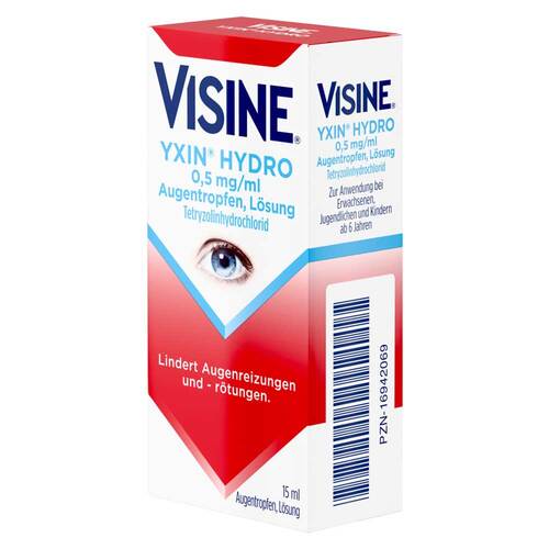 Visine® Yxin® Hydro 0,5 mg/ml Augentropfen - 1