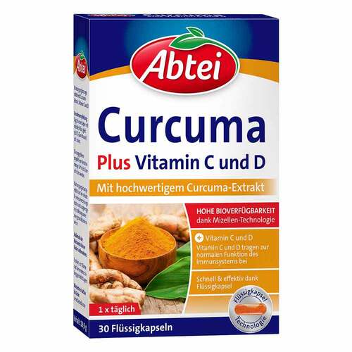 Abtei Curcuma Plus Kapseln - 1