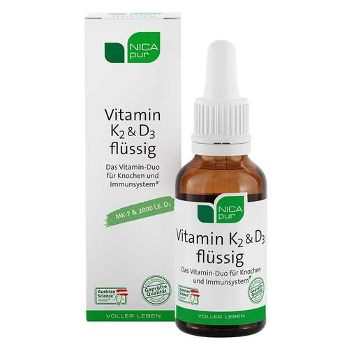 Nicapur Vitamin K2 &amp; D3 fl&uuml;ssig - 1