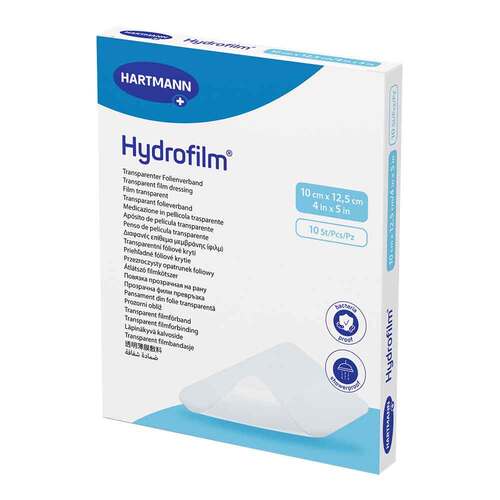 Hydrofilm transparenter Folienverband 10x12,5 cm - 1