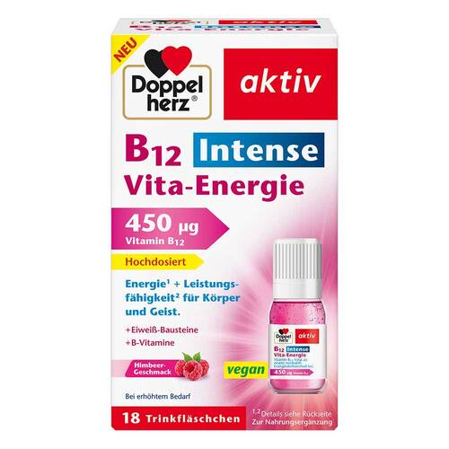 Doppelherz B12 Intense Vita-Energie Trinkflasche  - 1