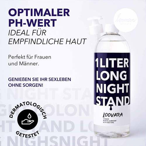 Long Night Stand Gleitgel mit Aloe Vera - 4