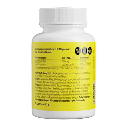 Zeinpharma Di-Magnesium Malat 100 mg Kapseln - 2