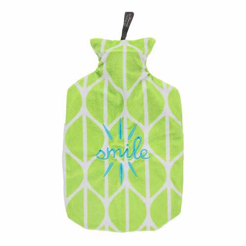 Fashy W&auml;rmflasche Flauschb.Stick.2 l gr&uuml;n 67371 62 - 1