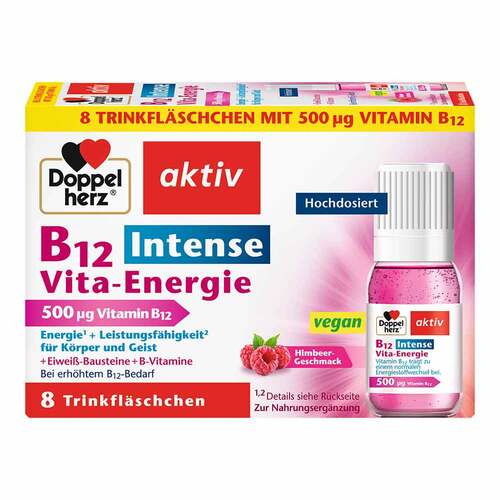 Doppelherz B12 Intense Vita-Energie Trinkflasche  - 1