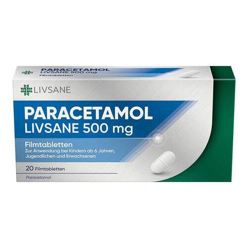 Paracetamol Livsane 500 mg Filmtabletten - 1