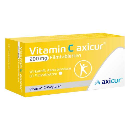 Vitamin C axicur® 200 mg Filmtabletten - 1