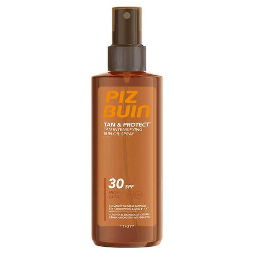 Piz Buin Tan &amp; Protect Sun Oil Spray LSF 30 - 1