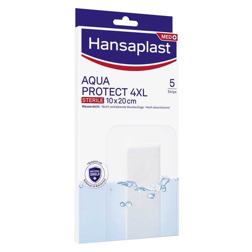 Hansaplast AQUA PROTECT 4XL Wundverband steril 10x20 cm - 1