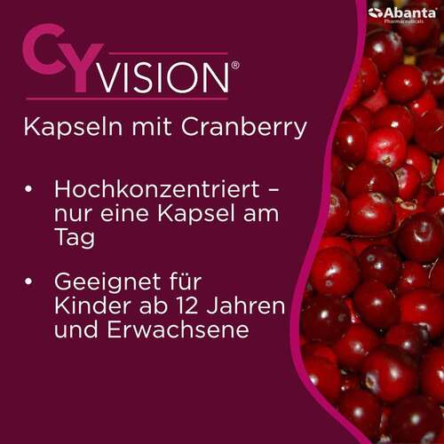 Cranberry Kapseln Cyvision - 4