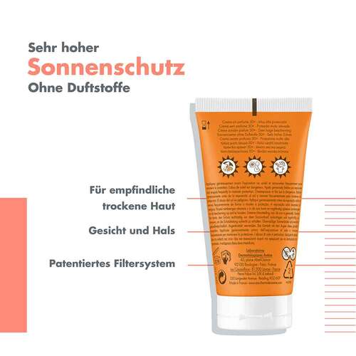 Avene Sonnencreme SPF 50 + ohne Duftstoffe - 3