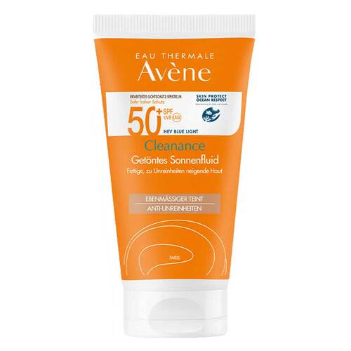 Avene Cleanance Sonnenfluid SPF 50 + get&ouml;nt - 1