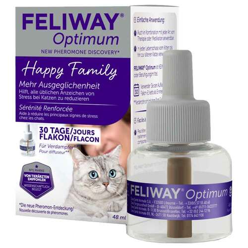 Feliway Optimum Nachfüllflakon Lösung für Vern.für Katzen