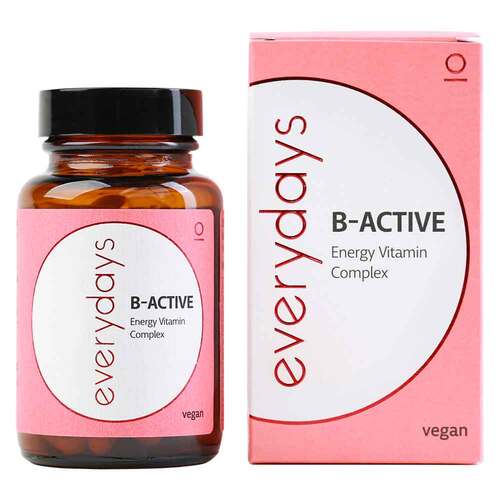 Everdays B-Active Energy Vitamin Complex vegan Kps - 1