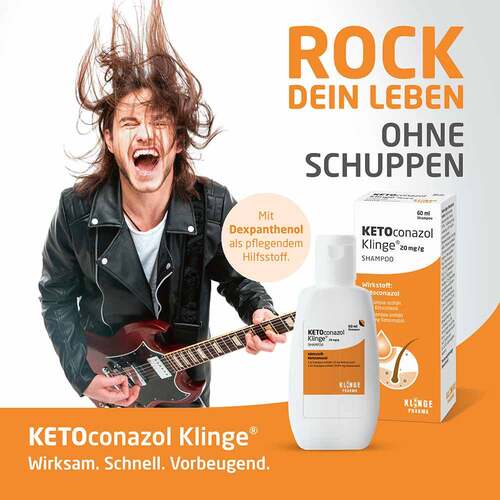 KETOconazol Klinge® Shampoo 20 mg/g - 2