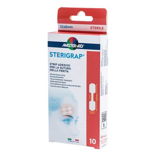 Sterigrap Wundnahtstreifen 8x32 mm Knochenform - 1
