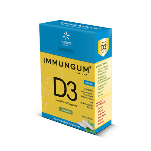 Vitamin D3 Immungum Kaugummi - 1