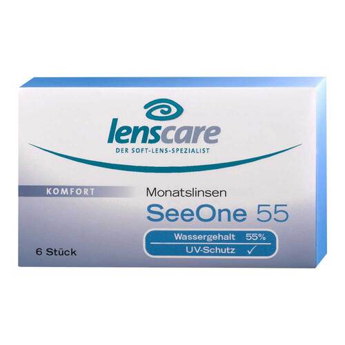 Lenscare Seeone 55 Monatslinse -1,00 dpt - 1