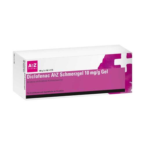 Diclofenac AbZ Schmerzgel 10 mg/g Gel - 1