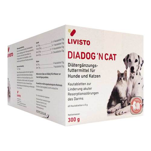 Diadog N Cat Kautabletten für Hunde / Katzen - 1