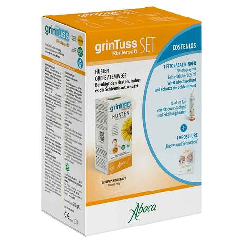 Grintuss Kindersaft + Fitonasal Kinder Set 210g + 25ml - 1