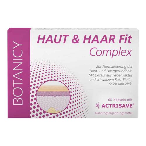 Botanicy Haut &amp; Haar Fit Complex mit Actrisave Kapseln - 1