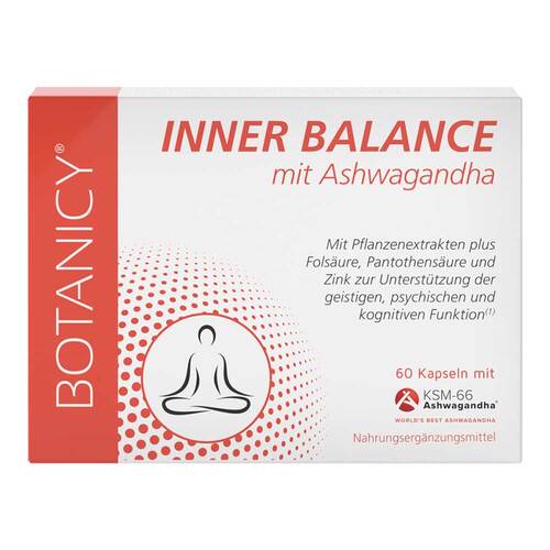 Botanicy Inner Balance mit Ashwagandha Ksm-66 Kapseln - 1