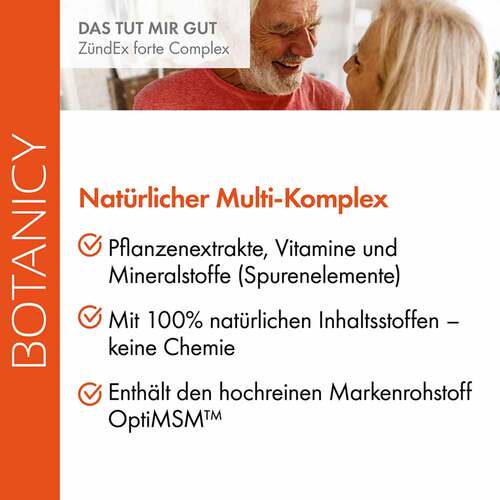 Botanicy Z&uuml;ndex forte Complex mit Optimsm Kapseln - 2