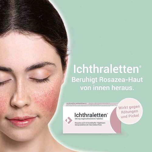 Ichthraletten® 200 mg Tabletten bei Rosazea - 2