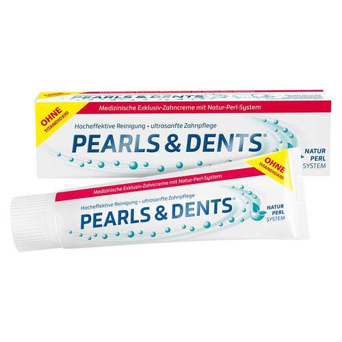 Pearls &amp; Dents Exklusiv-Zahncreme ohne Titandioxid - 1