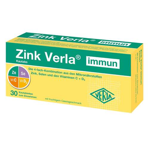 Zink Verla immun Kautabs - 1