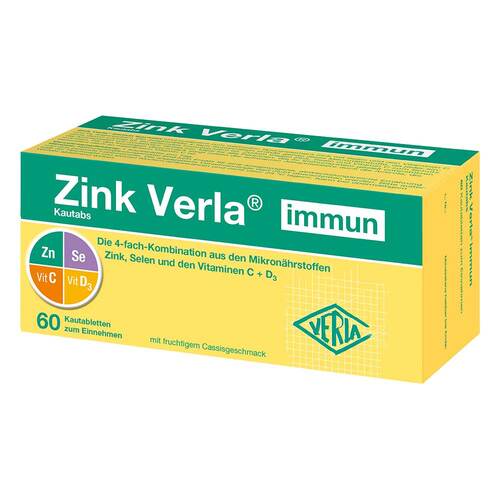 Zink Verla immun Kautabs - 1