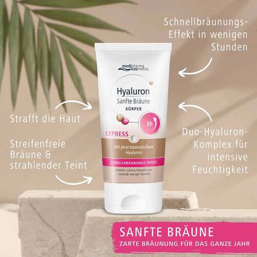 Hyaluron Sanfte Br&auml;une Express K&ouml;rper Creme - 3