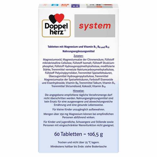 Doppelherz Magnesium 500 Depot system Tabletten - 2