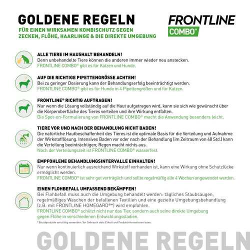 FRONTLINE COMBO® gegen Zecken, Fl&ouml;he bei Hunden L (20-40 kg) - 6